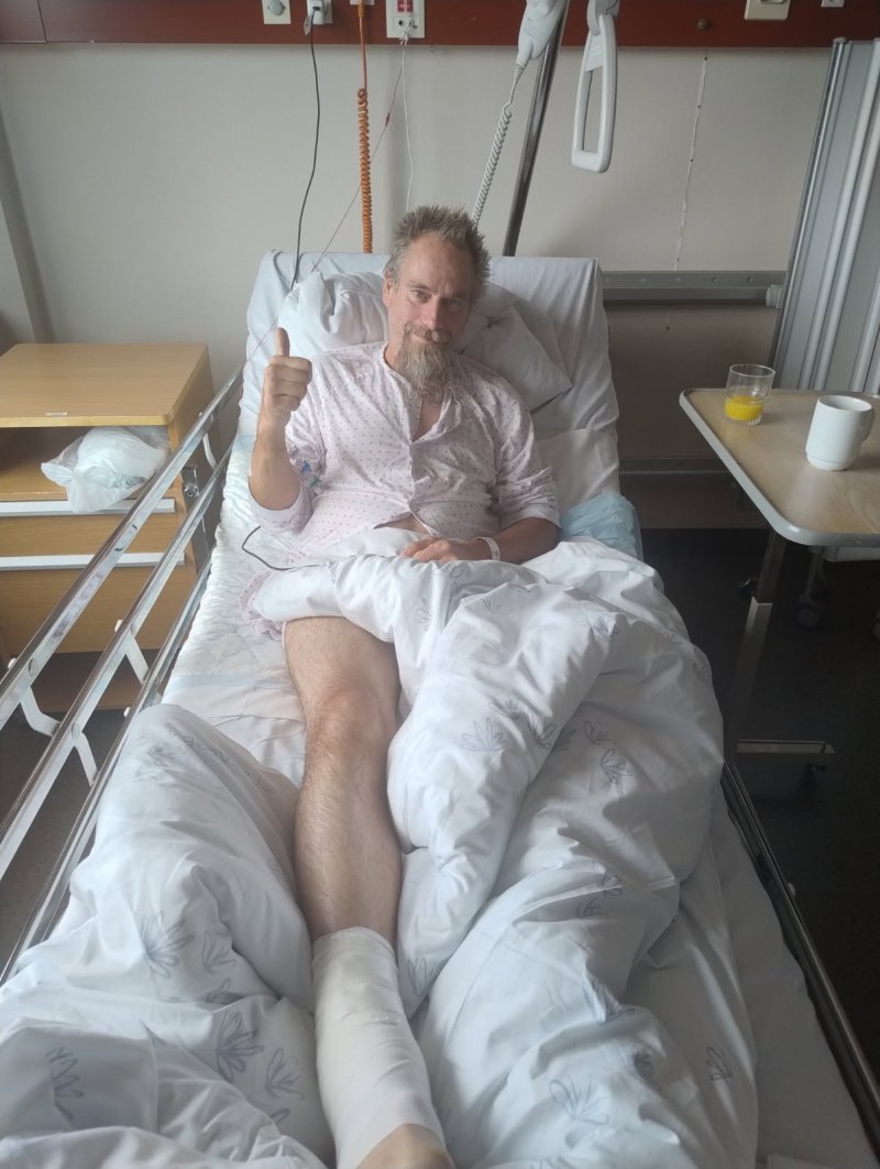 Nyoperert Kim ser lyst på livet.