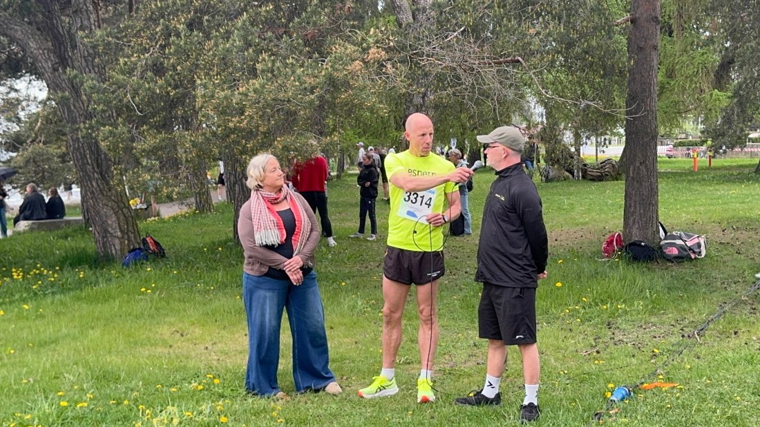 Espen Almlid i samtale med Pål Stensrud.