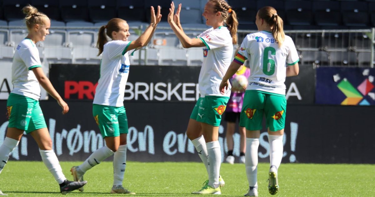 The HamKam Women comfortably won 3-1 in Kirkenes/HamKam