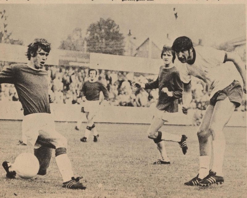 Kai Nyland i skuddet. HA-arkiv.