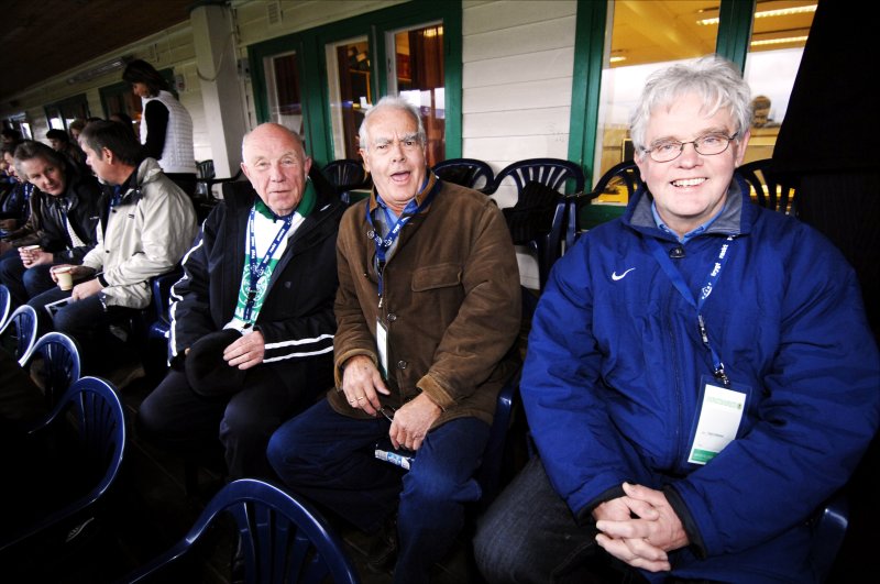 Tre tidligere Kamma-ledere: Jan Stensrud (t.v.), Anders Greve-Løberg og Terje Kristiansen.