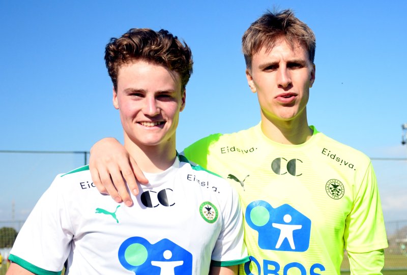William Ringen-Osnes og Sander Østraat. Foto: Jacob Nygaard HA