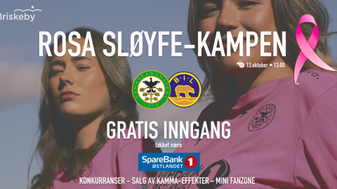 Rosa Sløyfe og opprykksfest mot Bjørnevatn